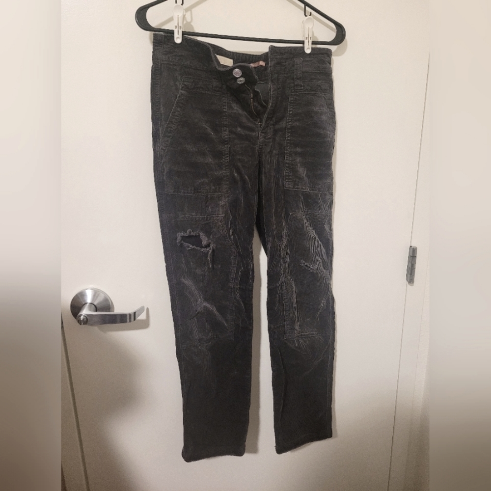 black pilcro corduroy distressed look 26 anthropology